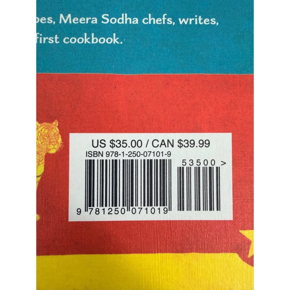 Meera Sodha Made in India Cookbook OS Yellow Hardcover Recipes Home Cooking EUC